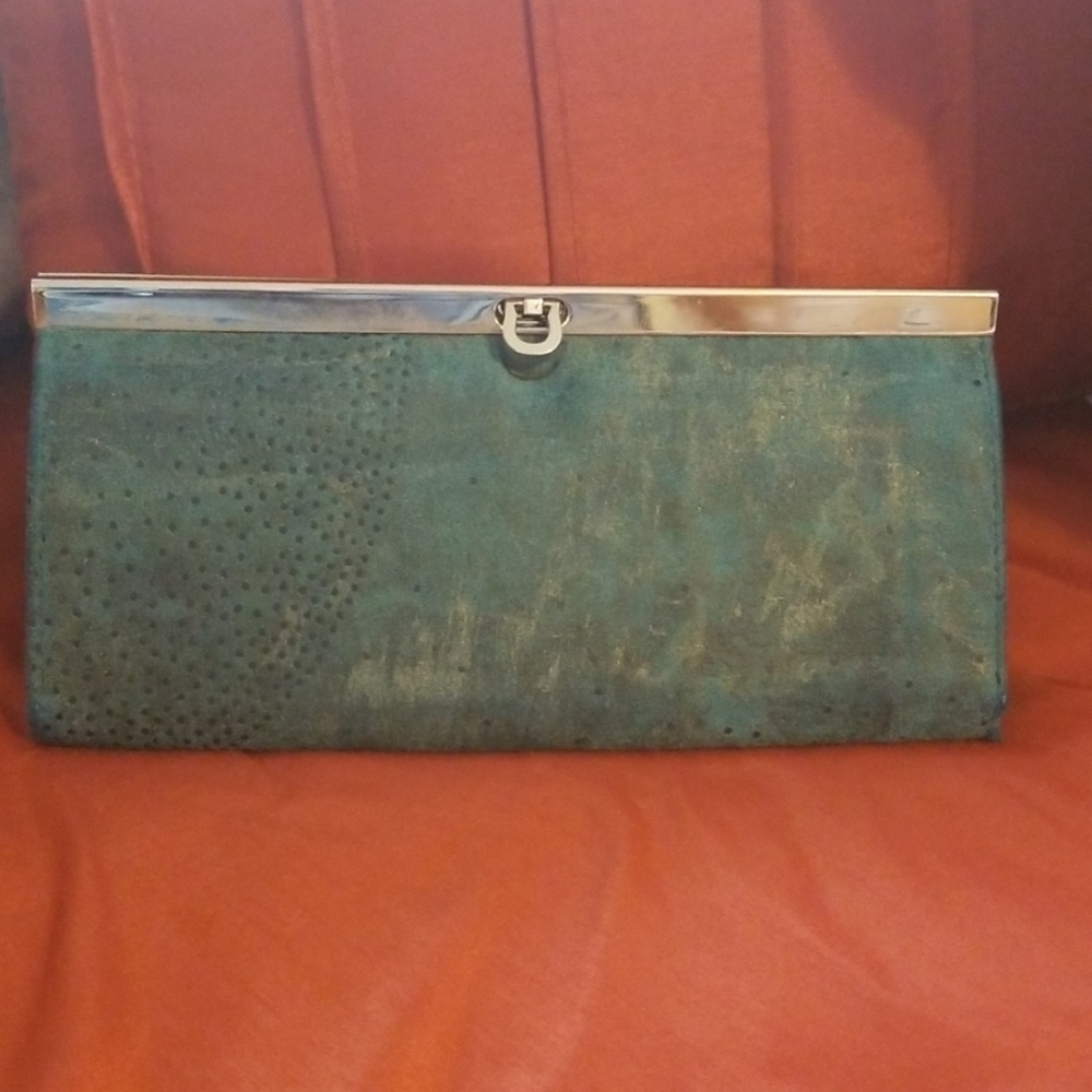 Blue wallet